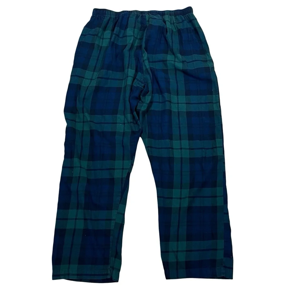 Polo Ralph Lauren Blackwatch Tartan Pajama Pants XL Lightweight Flannel Lounge